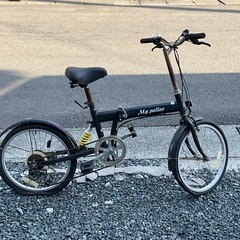 折りたたみ自転車 差し上げます！　修理など手直ししてお使いくださ...