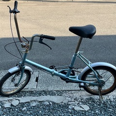 折りたたみ自転車 差し上げます！　修理など手直ししてお使いくださ...