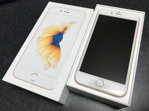[取引中]未使用品 iPhone6s 本体 ゴールド 32GB SIMロック解除済 UQモバイル版