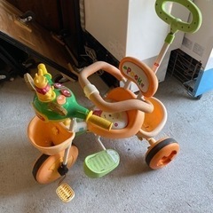 プーさん三輪車　劣化あり汚れあり