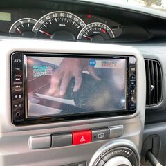 タントカスタム　ホワイトパール　ナビ付の画像