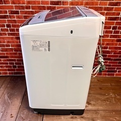 【超目玉‼️】HITACHI 洗濯機 ビートウォッシュ 7.0kg✨ 2017年製⭕️ 配送＆設置無料🚛 の画像