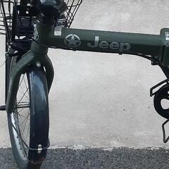 ☀️専用です☀️Jeep自転車(カゴは後づけ)の画像