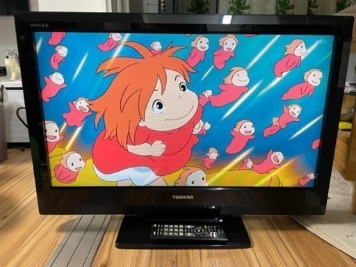 TOSHIBA 32型　液晶テレビ　リモコン付き