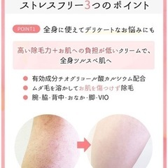 新品半額以下❗️VIO 対応 freem 除毛クリーム 150g  リムーバークリーム 敏感肌用 日本製の画像