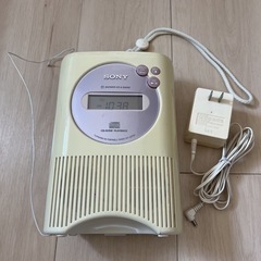 ソニー　防滴　CDポータブルラジオ　ICF-CD73V