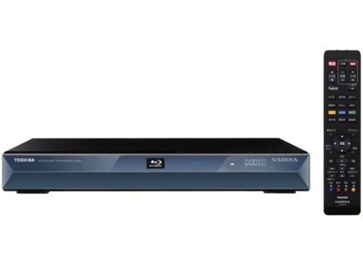 完動品‼︎東芝Wチューナー ブルーレイレコーダー VARDIA D-B305K,リモコン\u0026B-CASカード付き‼︎