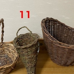 【値引き/まとめ売り】フラワーアレンジメント用カゴ、花器