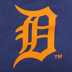 【新品】MLB キャンバストートバッグ ネイビー Detroit Tigers (デトロイト タイガース)の画像