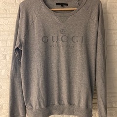 正規品 GUCCI 薄手スウェットトレーナー Lサイズ