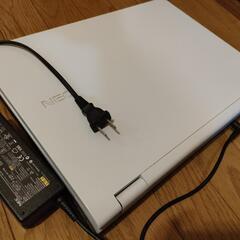 終了。壊れたノートパソコンです。NEC 2008年製かな？の画像