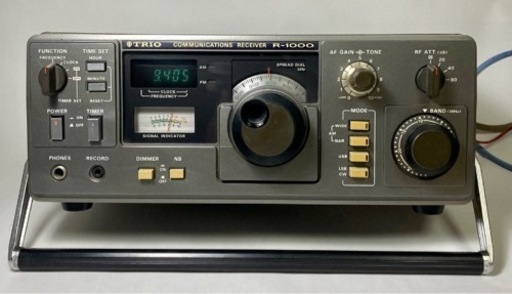 【値下げ】TRIOトリオ  R-1000  短波/中波/長波受信機　BCL ラジオ《希少品》