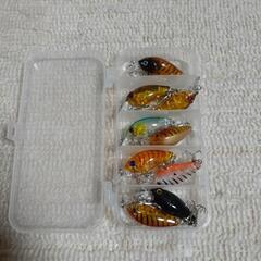 新品　釣り　バス釣り　9個セット　ケース付き