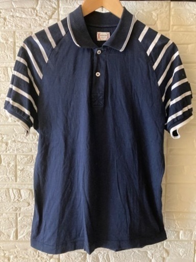 正規品 モンクレール ポロシャツ ネイビー Mサイズ