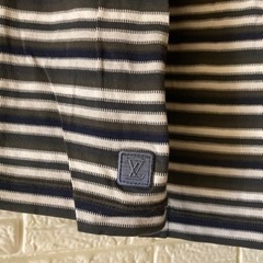 正規品 ルイヴィトン ボーダーロングTシャツ XSサイズの画像