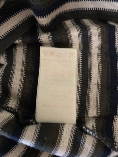 正規品 ルイヴィトン ボーダーロングTシャツ XSサイズ