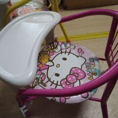 極上美品 ハローキティ 子供チェア 椅子