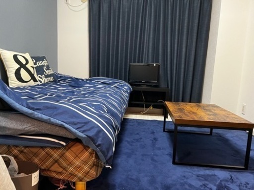 最終値下げ★西宮市甲子園　★お得9800円　ゲストハウス　家具セット売ります。◆引き取りに来れる方限定