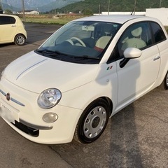フィアット500★1.2POP★ローダウン、社外マフラー★走行多いですが調子いいです。の画像