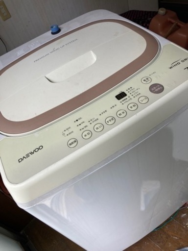 DAEWOO  7K  全自動洗濯機☆