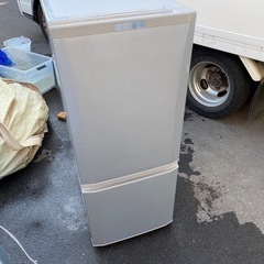 2017年製☆美品 中古☆三菱 146L「ラウンドカットデザイン」耐熱トップ