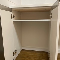 ニトリ　キッチンカウンター　リガーレ100 WHの画像