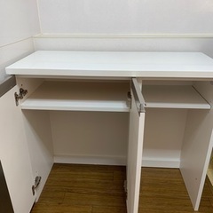 ニトリ　キッチンカウンター　リガーレ100 WHの画像