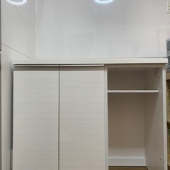 ニトリ　キッチンカウンター　リガーレ100 WHの画像