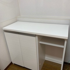 ニトリ　キッチンカウンター　リガーレ100 WHの画像