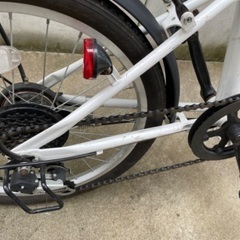 折りたたみ自転車　ギア付き　北九州の画像