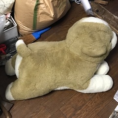 犬のぬいぐるみになります