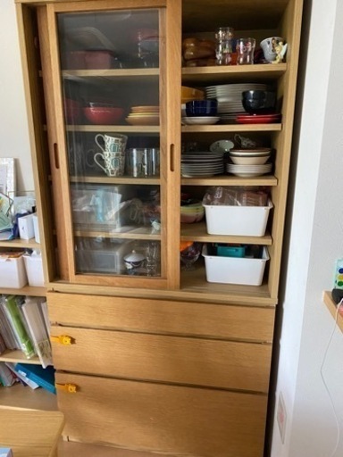 無印良品　食器棚