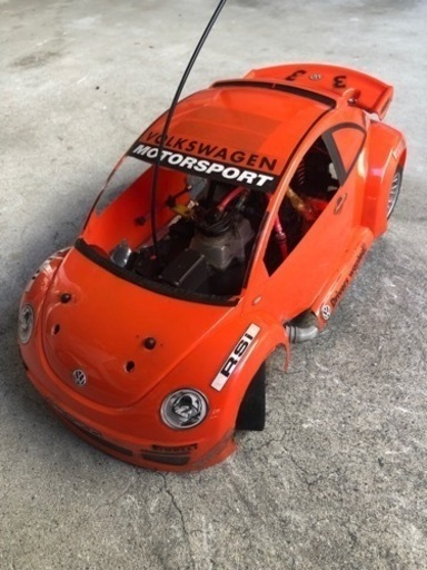 エンジンラジコンセットパーツ付き