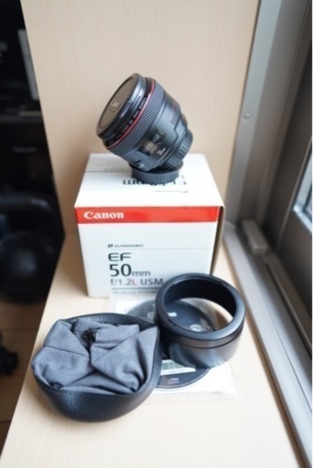 ［美品］キヤノン EF 50mm F1.2L USM（室内のみ使用）