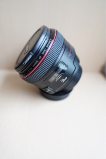 ［美品］キヤノン EF 50mm F1.2L USM（室内のみ使用）
