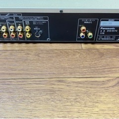 【値下げしました】Panasonic DVDプレイヤーの画像