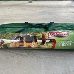 Coleman テント 4人用 夏用 海外仕様 + 古いテントの画像