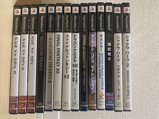 ps2 ソフト　14本