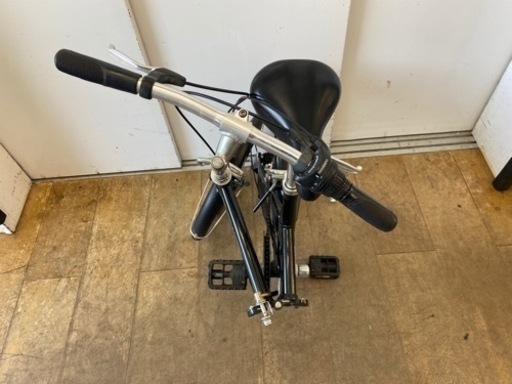 N212★ブリヂストン製★18インチ折りたたみ自転車★防犯登録料込