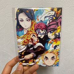 【新品】鬼滅の刃イラストカード2枚セットの画像