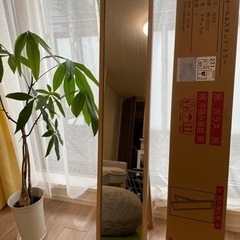 【新品未開封】全身鏡 スタンドミラー ウォールミラー