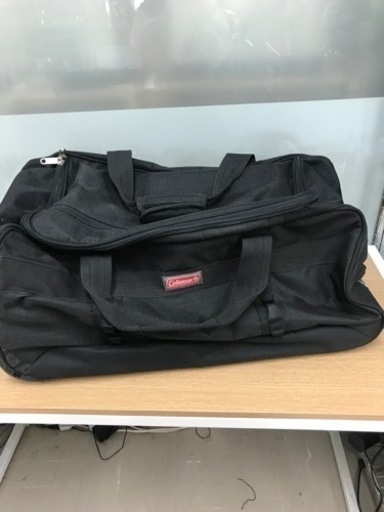取引場所　南観音　K  2205-121   Coleman/コールマン　ボストンキャリー　ブラック　付属品無し