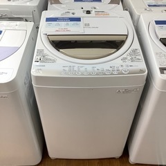 全自動洗濯機 TOSHIBA AW-6G2 6kg 2015年製 