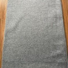 バンダナラグ グレー 140x100cmの画像