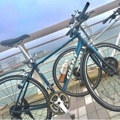 水色GIANTクロスバイク使わないので売ります！