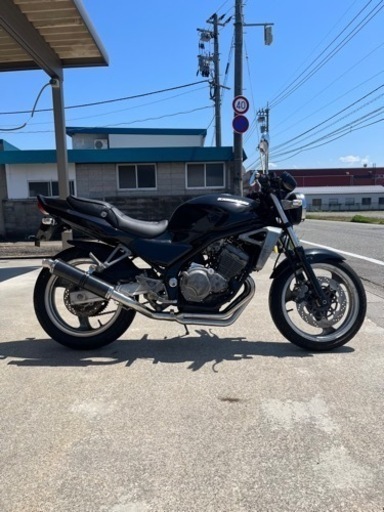 カワサキ　バリオス250 マフラー、タイヤ新品