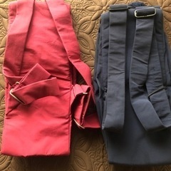 お揃のリュックの画像