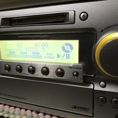 KENWOOD　CD/MDコンポ　SG-5MD 3CDチェンジャーの画像