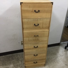 取引場所　南観音　K 2205-103 桐タンス　6段細身