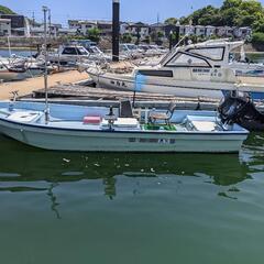 14ft ボート　エンジンつきの画像